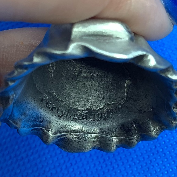 Vintage 1997 Party Lite Pewter Angel Candle Snuffer - Picture 6 of 9